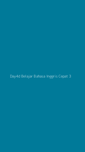Tampilan Antarmuka Aplikasi Day4d Belajar Bahasa Inggris Cepat - 3