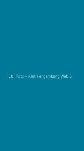 Tampilan Antarmuka Aplikasi Dbl Toto - Alat Pengembang Web - 3