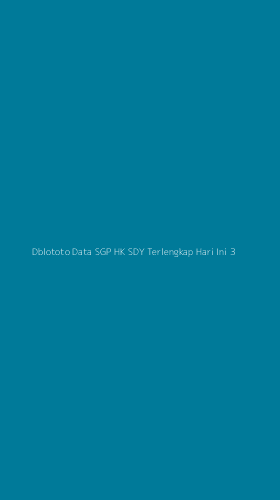 Tampilan Antarmuka Aplikasi Dblototo Data Sgp Hk Sdy Terlengkap Hari Ini - 3