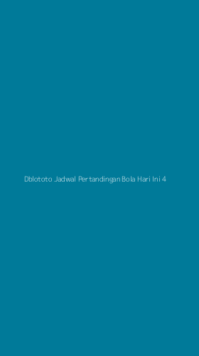 Tampilan Antarmuka Aplikasi Dblototo Jadwal Pertandingan Bola Hari Ini - 4