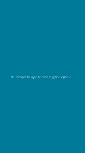 Tampilan Antarmuka Aplikasi Deltatogel Belajar Bahasa Inggris Cepat - 2