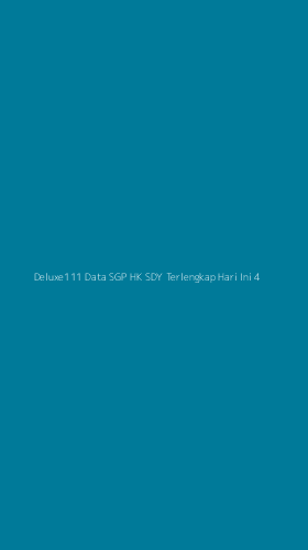 Tampilan Antarmuka Aplikasi Deluxe111 Data Sgp Hk Sdy Terlengkap Hari Ini - 4