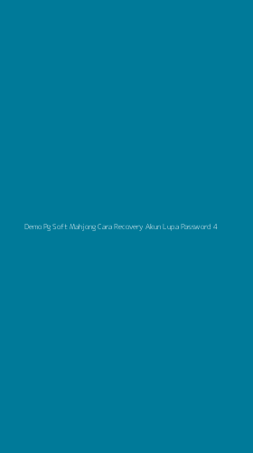 Tampilan Antarmuka Aplikasi Demo Pg Soft Mahjong Cara Recovery Akun Lupa Password - 4