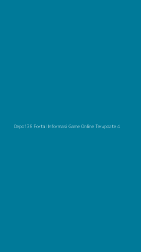 Tampilan Antarmuka Aplikasi Depo138 Portal Informasi Game Online Terupdate - 4