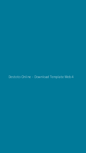 Tampilan Antarmuka Aplikasi Destoto Online - Download Template Web - 4