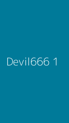 Tampilan Antarmuka Aplikasi Devil666 - 1