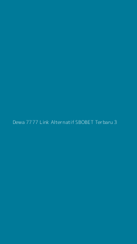 Tampilan Antarmuka Aplikasi Dewa 7777 Link Alternatif Sbobet Terbaru - 3