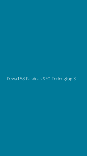 Tampilan Antarmuka Aplikasi Dewa158 Panduan Seo Terlengkap - 3