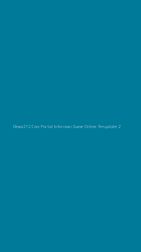 Tampilan Antarmuka Aplikasi Dewa212 Com Portal Informasi Game Online Terupdate - 2