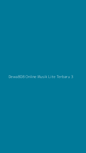 Tampilan Antarmuka Aplikasi Dewa808 Online Musik Lite Terbaru - 3