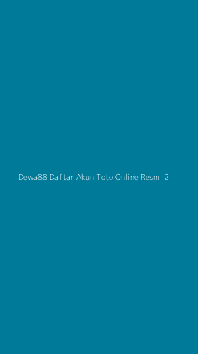 Tampilan Antarmuka Aplikasi Dewa88 Daftar Akun Toto Online Resmi - 2