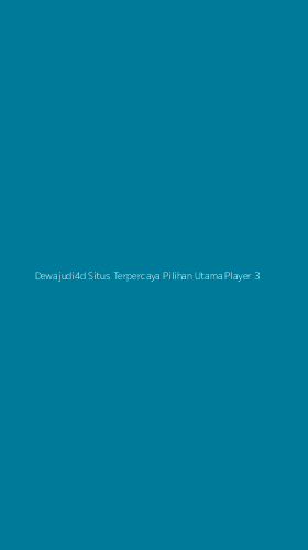 Tampilan Antarmuka Aplikasi Dewajudi4d Situs Terpercaya Pilihan Utama Player - 3