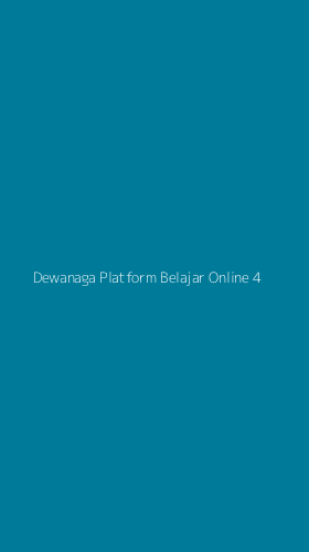 Tampilan Antarmuka Aplikasi Dewanaga Platform Belajar Online - 4