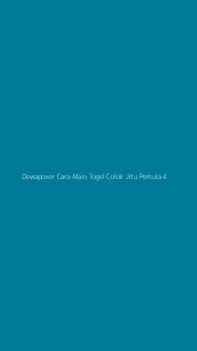 Tampilan Antarmuka Aplikasi Dewapoxer Cara Main Togel Colok Jitu Pemula - 4