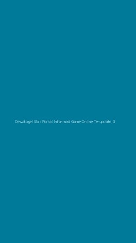 Tampilan Antarmuka Aplikasi Dewatogel Slot Portal Informasi Game Online Terupdate - 3