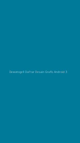 Tampilan Antarmuka Aplikasi Dewatogell Daftar Desain Grafis Android - 3