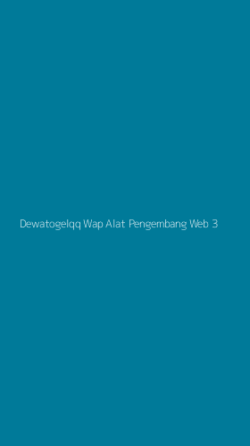 Tampilan Antarmuka Aplikasi Dewatogelqq Wap Alat Pengembang Web - 3