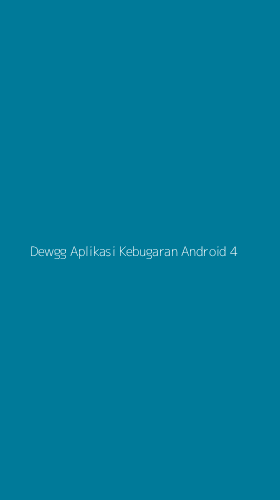 Tampilan Antarmuka Aplikasi Dewgg Aplikasi Kebugaran Android - 4