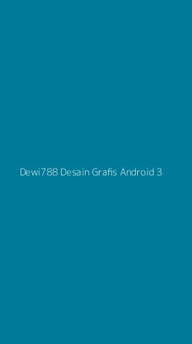 Tampilan Antarmuka Aplikasi Dewi788 Desain Grafis Android - 3