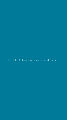 Tampilan Antarmuka Aplikasi Dewii11 Aplikasi Kebugaran Android - 4
