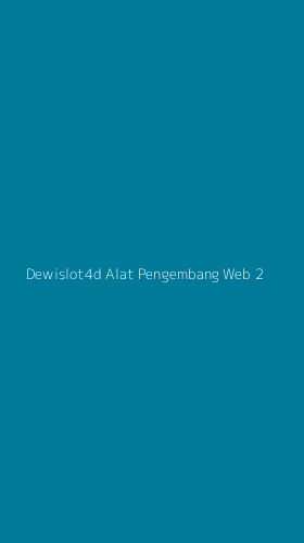 Tampilan Antarmuka Aplikasi Dewislot4d Alat Pengembang Web - 2