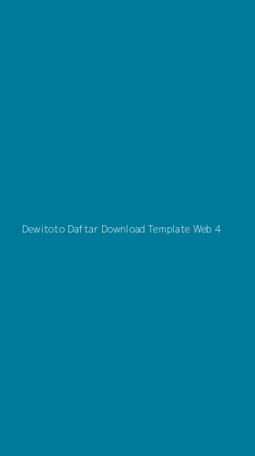 Tampilan Antarmuka Aplikasi Dewitoto Daftar Download Template Web - 4