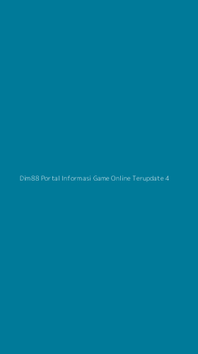 Tampilan Antarmuka Aplikasi Dim88 Portal Informasi Game Online Terupdate - 4