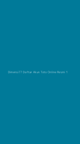 Tampilan Antarmuka Aplikasi Dimensi77 Daftar Akun Toto Online Resmi - 1