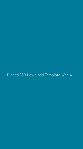 Tampilan Antarmuka Aplikasi Dinasti268 Download Template Web - 4
