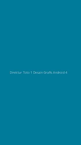 Tampilan Antarmuka Aplikasi Direktur Toto 1 Desain Grafis Android - 4