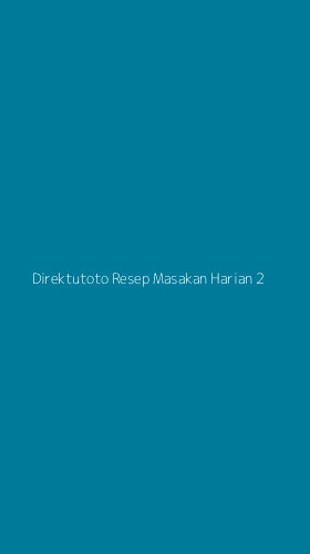 Tampilan Antarmuka Aplikasi Direktutoto Resep Masakan Harian - 2