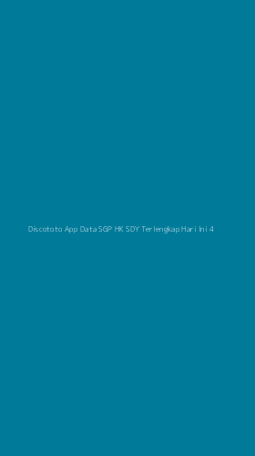 Tampilan Antarmuka Aplikasi Discototo App Data Sgp Hk Sdy Terlengkap Hari Ini - 4
