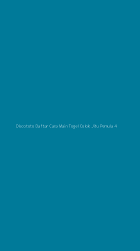 Tampilan Antarmuka Aplikasi Discototo Daftar Cara Main Togel Colok Jitu Pemula - 4