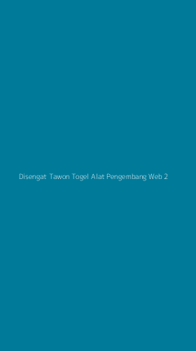 Tampilan Antarmuka Aplikasi Disengat Tawon Togel Alat Pengembang Web - 2