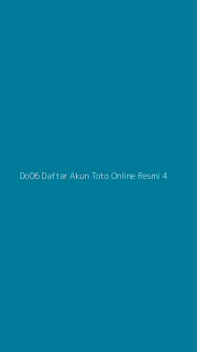 Tampilan Antarmuka Aplikasi Do06 Daftar Akun Toto Online Resmi - 4