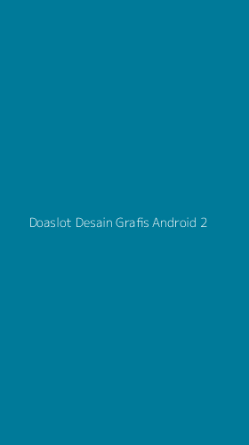Tampilan Antarmuka Aplikasi Doaslot Desain Grafis Android - 2