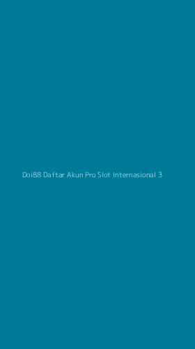 Tampilan Antarmuka Aplikasi Doi88 Daftar Akun Pro Slot Internasional - 3