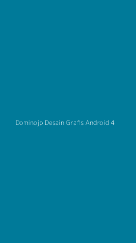 Tampilan Antarmuka Aplikasi Dominojp Desain Grafis Android - 4