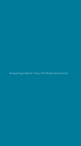 Tampilan Antarmuka Aplikasi Dompettogel Daftar Situs Slot Modal Awal Kecil - 4
