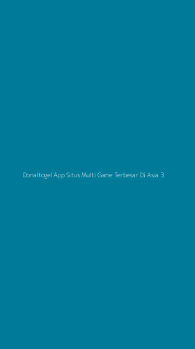 Tampilan Antarmuka Aplikasi Donaltogel App Situs Multi Game Terbesar Di Asia - 3