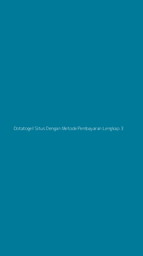 Tampilan Antarmuka Aplikasi Dotatogel Situs Dengan Metode Pembayaran Lengkap - 3