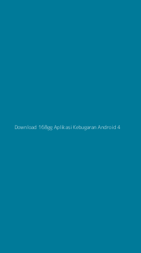 Tampilan Antarmuka Aplikasi Download 168gg Aplikasi Kebugaran Android - 4