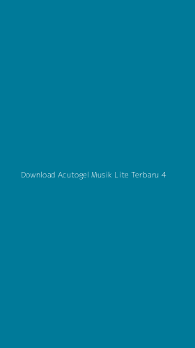Tampilan Antarmuka Aplikasi Download Acutogel Musik Lite Terbaru - 4