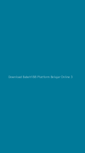 Tampilan Antarmuka Aplikasi Download Babeh188 Platform Belajar Online - 3