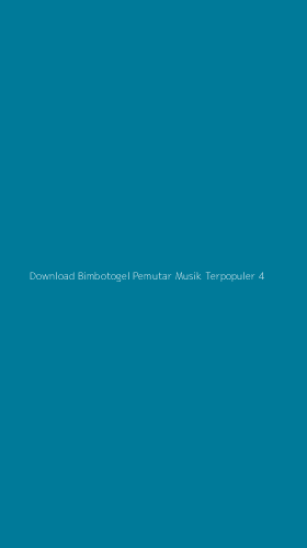 Tampilan Antarmuka Aplikasi Download Bimbotogel Pemutar Musik Terpopuler - 4