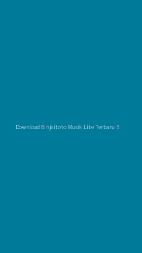 Tampilan Antarmuka Aplikasi Download Binjaitoto Musik Lite Terbaru - 3