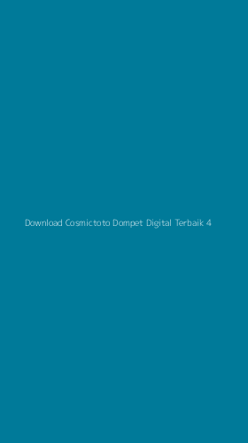 Tampilan Antarmuka Aplikasi Download Cosmictoto Dompet Digital Terbaik - 4