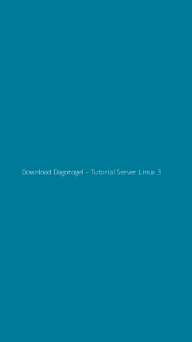 Tampilan Antarmuka Aplikasi Download Dagotogel - Tutorial Server Linux - 3