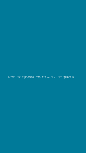 Tampilan Antarmuka Aplikasi Download Gpstoto Pemutar Musik Terpopuler - 4