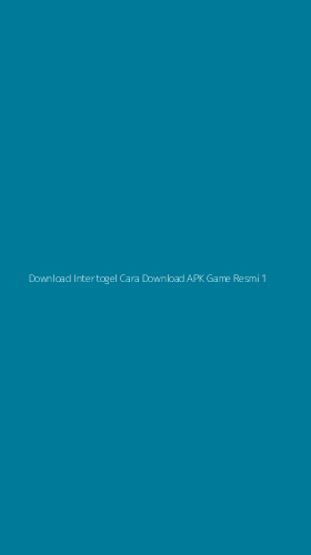 Tampilan Antarmuka Aplikasi Download Intertogel Cara Download Apk Game Resmi - 1